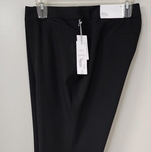 LIZ CLAIBORNE Career Audra Mid Rise Classic Black Dress Pants. Sz 16W.  NWTS